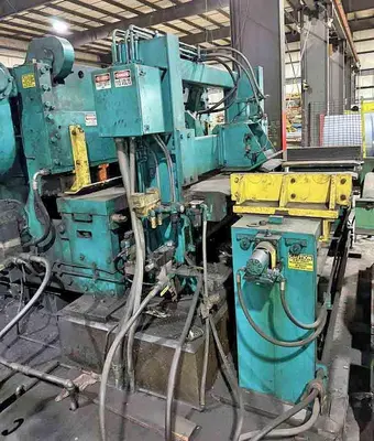 74" x 0.375" x 60,000 Lb Herr Voss Cut To Length Line