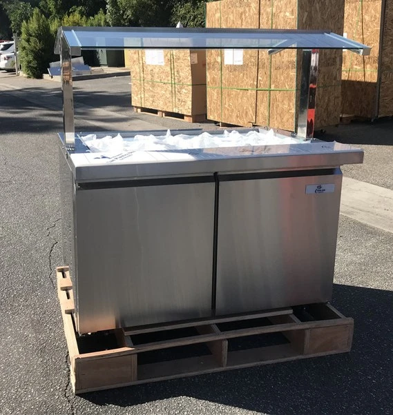 171-0216 47" Self Contained Cold Salad Buffet Table Cooler