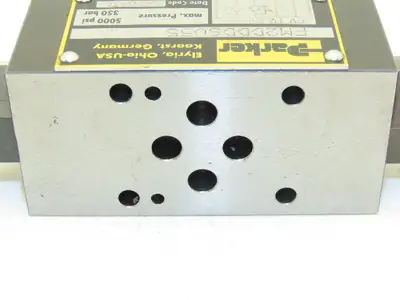 Parker FM2DDDSV55 Hydraulic Throttle Check Valve 350 Bar 5000 psi