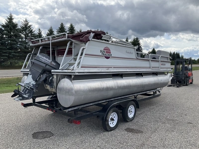 Used 1998 TRACKER PONTOON Boats (Misc) Michigan US | Miedema Asset Management Group #1425092