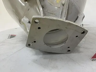 USED METAL FABRICATOR HOPPER