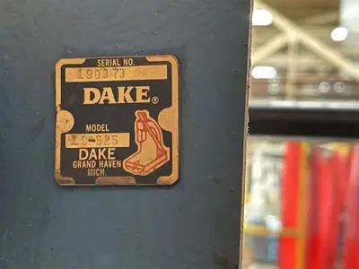 Used 1996 DAKE 19-525 Straightening Presses Kentucky US | Aucto #565218