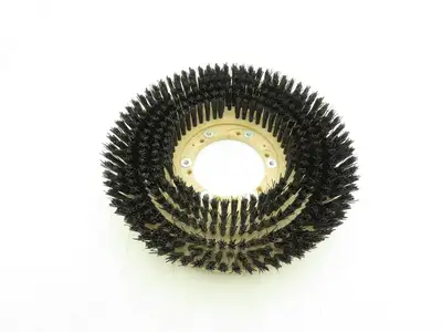 Trupar America TE222320 14" Medium Poly Brush for Rotary Floor Scrubber