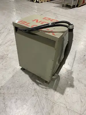 9T23B3864 | GE Transformer  Type QL 50.0 kVA 60Hz 3 PH 5.9% 1MP 480V-208/120V - Used