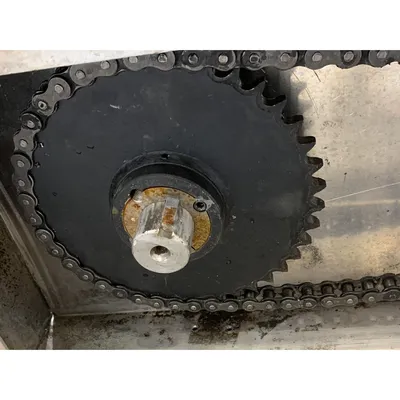 Used 10" dia. Semco Flo-tronics Rotary Airlock Feeder Stainless Steel Valve