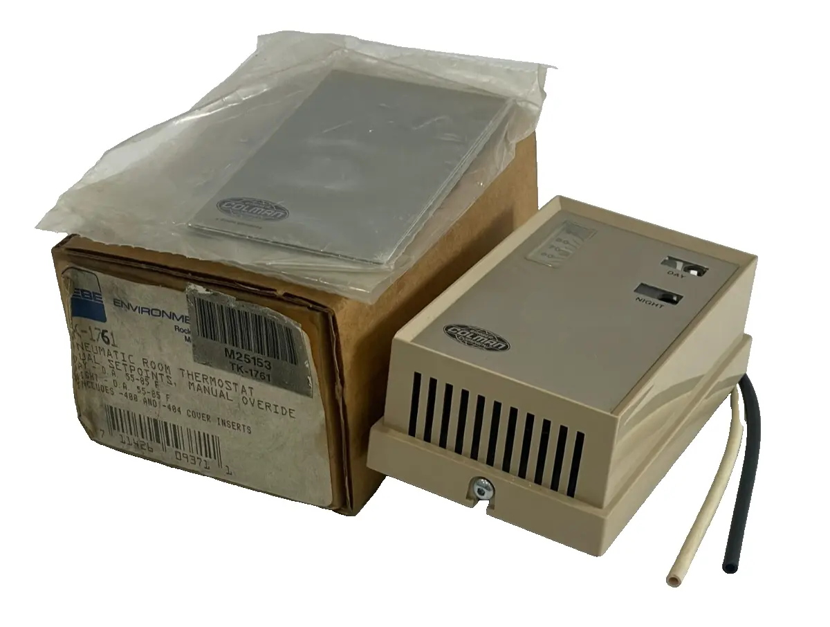 NEW BARBER COLMAN BIEBE TK-1761 PNEUMATIC ROOM THERMOSTAT TK1761
