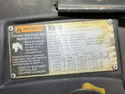 USED 2014 YALE NR035EB