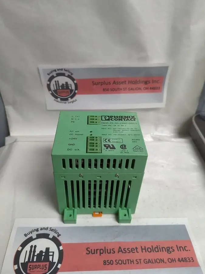 USED PHOENIX CONTACT CM 125-PS-120-230AC/24DC/5