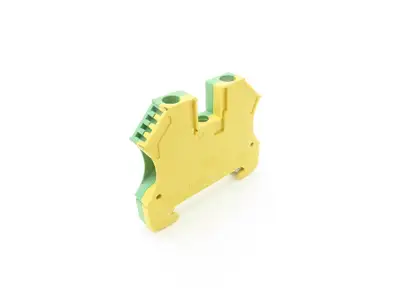 Allen Bradley 1492JG6 6mm² Grounding Terminal Block Green/Yellow Lot of 34