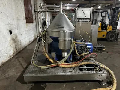 Used 1996 ALFA LAVAL VNPX 510 SGD 34 GS Disc Automatic Centrifuges Ohio US | HGR 24 #729526