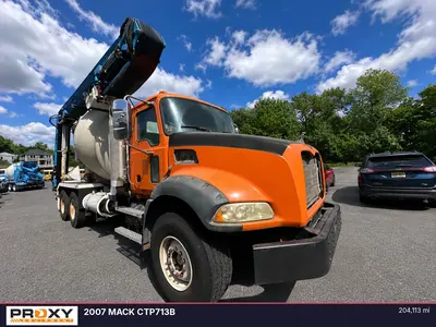 Used 2007 MACK CTP713B Concrete Mixer Trucks New Jersey US | Proxy Equipment #1388797
