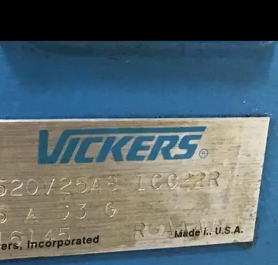 Used VICKERS 3520V25A8 Pump Parts | Ideal Machinery #621528