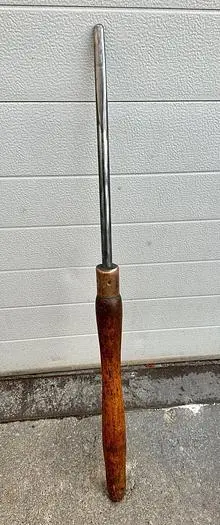 Metal Spooned Spinning Tool ~ 30" Long - 1/2" Tip(5798)