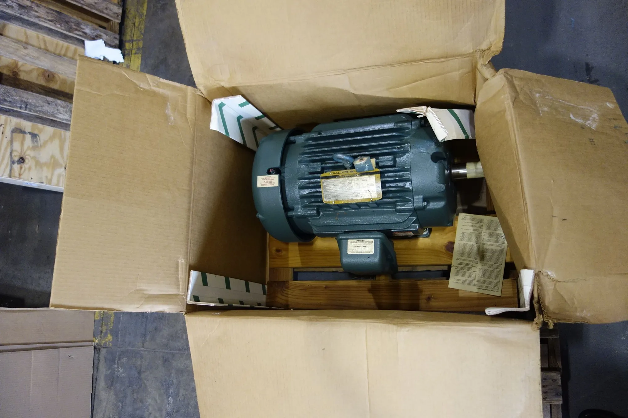 Used BALDOR ECP2333T A.C. Motors Ohio US | Aucto #1427215