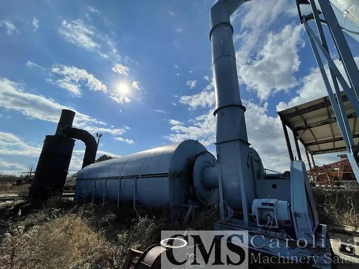 Used VINCENT DRUM DRYER WITH BURNER TRIPLE PASS SYSTEM WITH WEBB BURNER Drum Dryers | CAROLINA MACHINERY SALES #420802