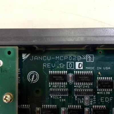 Used YASKAWA JANCU-MCP02B-1 REV D00 Circuit Boards Michigan US | Ideal Machinery #1310468