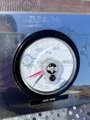 USED MANOSIAR TYPE W081 823971 PUNCTURE PRESSURE GAUGE 0-1000 PSI