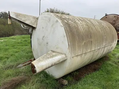 Tank, 1,200 Gallon, S/st, LN2 Storage, 65 PSI, Cryogenic, #S738626