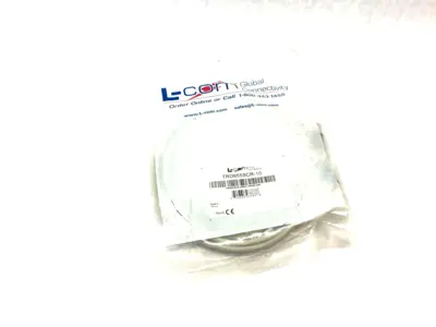 NEW L-COM CAT5E SHIELDED ETHERNET CABLE ASSEMBLY DOUBLE ENDED