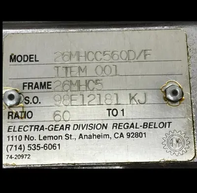 USED ELECTRA 26MHCC560D/F
