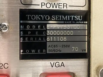 USED TOKYO SEIMITSU E-PV153100
