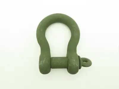 WLL 25T Ton 1-3/4" Steel Anchor Shackle 2" Screw Pin Military Surplus