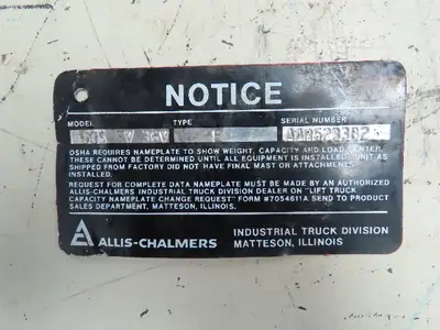 Used ALLIS-CHALMERS _UNKNOWN_ Hydraulic Pumps | Arrow Industrial #619406