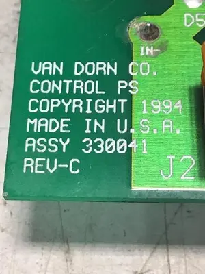 USED VAN DORN PC330-041