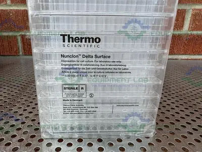 NEW BOX OF 160 - THERMO 167542 NUNCLON DELTA-TREATED, FLAT-BOTTOM MICROPLATE 96-WELL