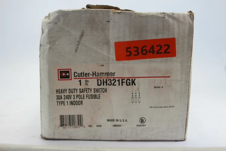 New | in-Stock Cutler-Hammer DH321FGK Switchgears California US | Davliegogo LLC #1707900