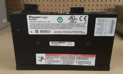 SQUARE D POWERLOGIC EGX400 CONTROL POWER 4C