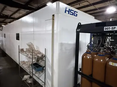 Used 2023 HSG G6025X-PRO Laser Cutters Illinois US | Machinery Marketing International #944822