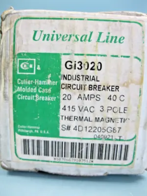 NEW Cutler-Hammer Gi3020