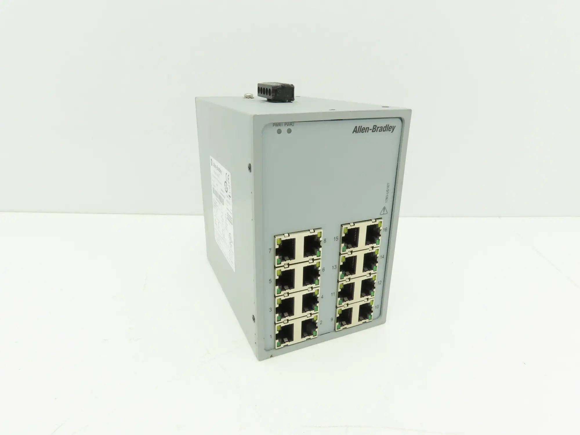 Allen Bradley 1783-US16T Stratix 2000 Unmanaged Ethernet Switch 16-Port Ser A