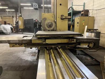1987 UNION BFT 90/3-1 Horizontal Table Type Boring Mills | Olympia Technical Services (4)