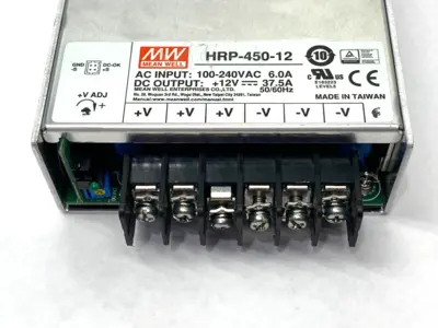 Used MEAN WELL AC-DC Power Supply AC/DC Power Supplies Michigan US | Maverick Industrial Sales #1414273