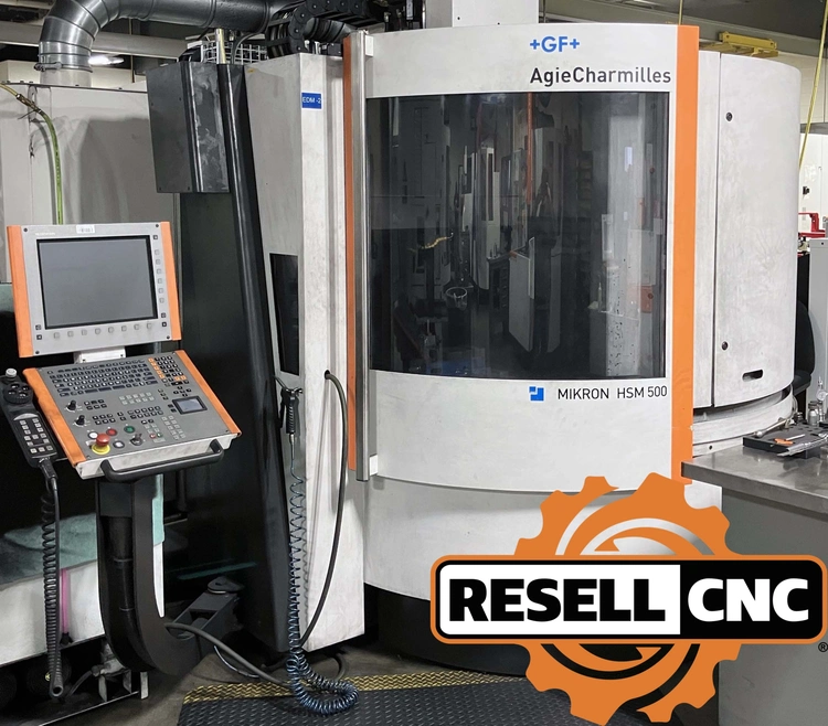 Used 2008 Mikron HSM500 Vertical Machining Centers Florida US | Resell CNC #234867
