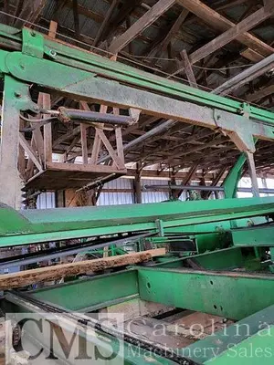 USED COMPLETE SCRAGG SAWMILL SCRAGG, CAMBIO DEBARKER, CHIPPER