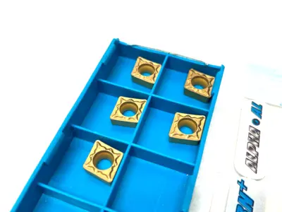 USED INGERSOLL RHOMBIC TURNING INSERTS CCMT 09T308 FG TT8115