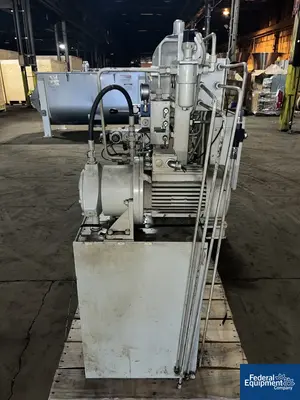 USED Berstorff 1,610 MM (63") Berstorff Vertical Two Roll Calander Sheet Stack