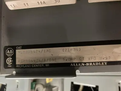 Used ALLEN-BRADLEY YUB806424/1AO Variable Speed Drives | Surplus Asset Holdings #1227478