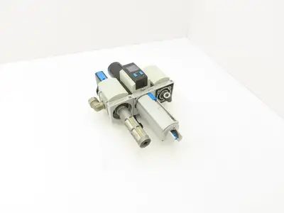 Festo MS6-LFR-1/2-D7-E-U-M-AD1-AS Air Line Filter Shut Off / Regulator Digital