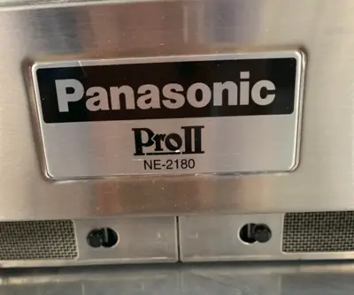 72-0299 Panasonic NE2180 Steamer/Microwave Oven