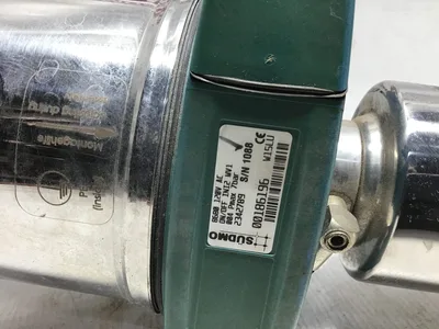 SUDMO 2342789 PNEUMATIC STAINLESS SANITARY 1IN BALL VALVE