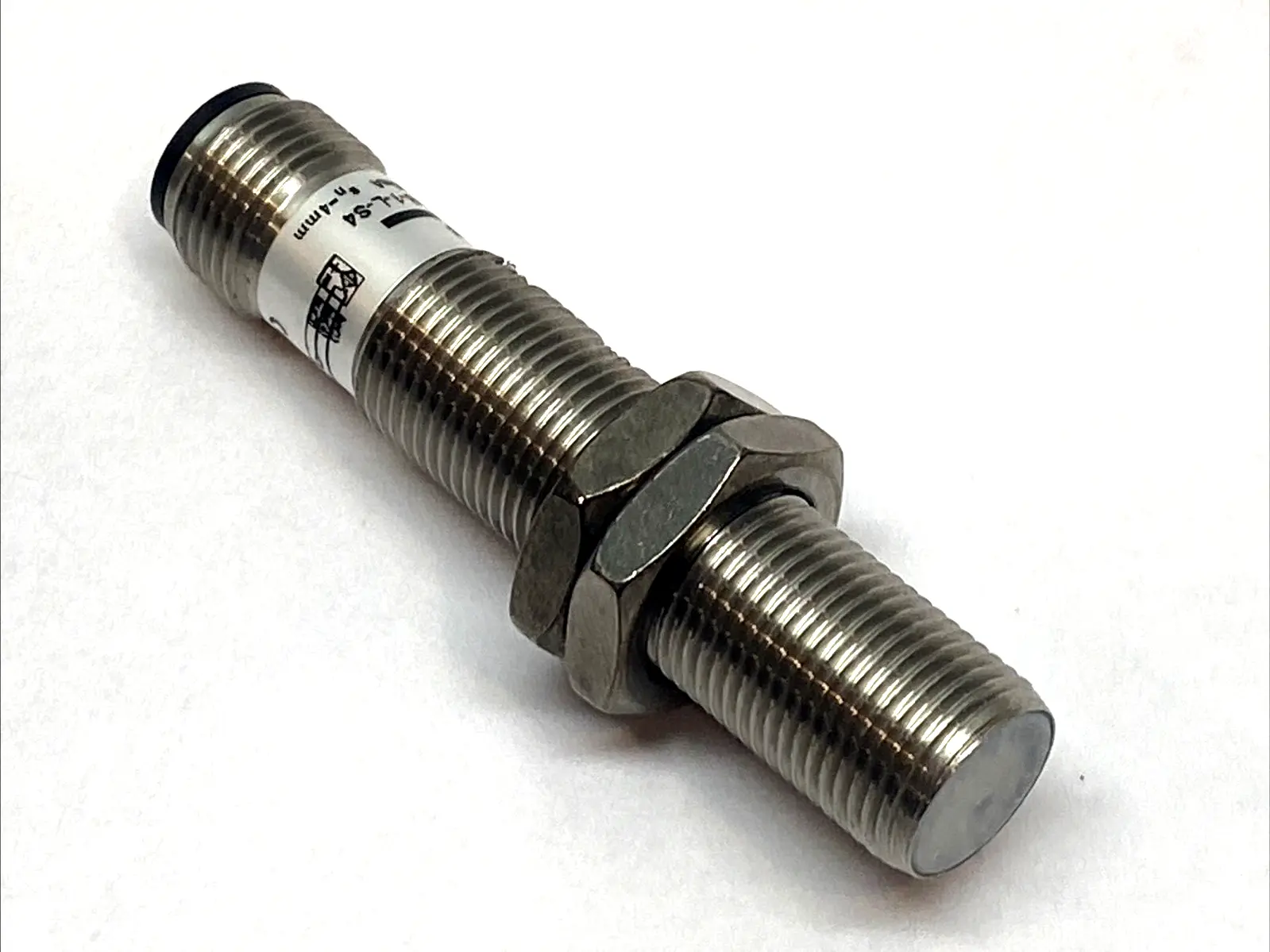 USED BALLUFF CAPACITIVE SENSOR CYLINDRICAL M12 HOUSE SN = 4MM