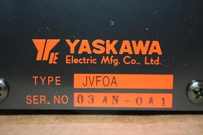 NEW YASKAWA JVF0A