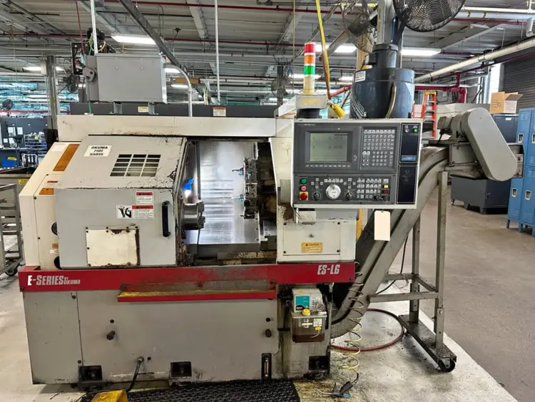 Used 2003 OKUMA ES-L6 CNC Lathes Ohio US | Toolquip, Inc. #1335883