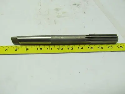 Alvord Polk Chucking reamer tapered shank No.3 10-1/2" OAL .9843" OD RH