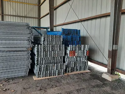 USED CUBIC PALLET RACKING PACKAGE