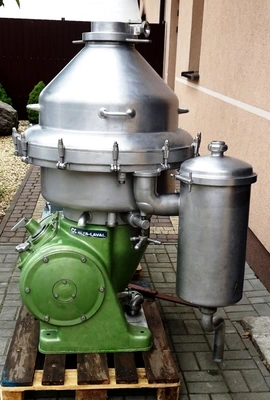 Alfa-Laval BRPX 214 HGV-34-22 clarifier centrifuge, 316SS.